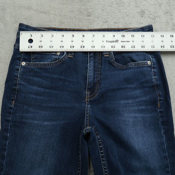 Calvin Klein Jeans Women's Size 2 Blue Mid-Rise Skinny Denim 30" Inseam Stretch - Picture 16 of 16